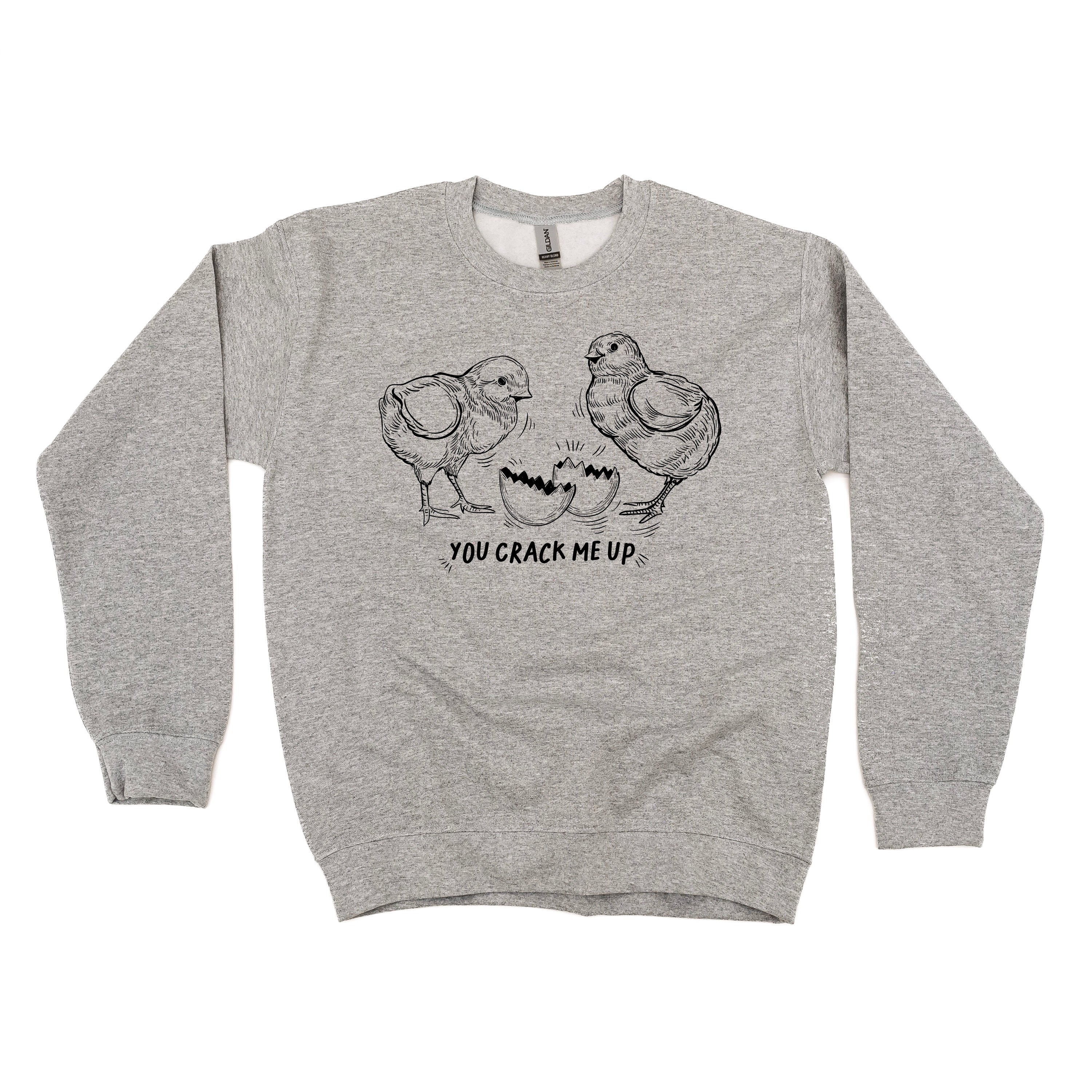 You Crack Me Up - BASIC Fleece Little Mama Shirt Shop LLC
