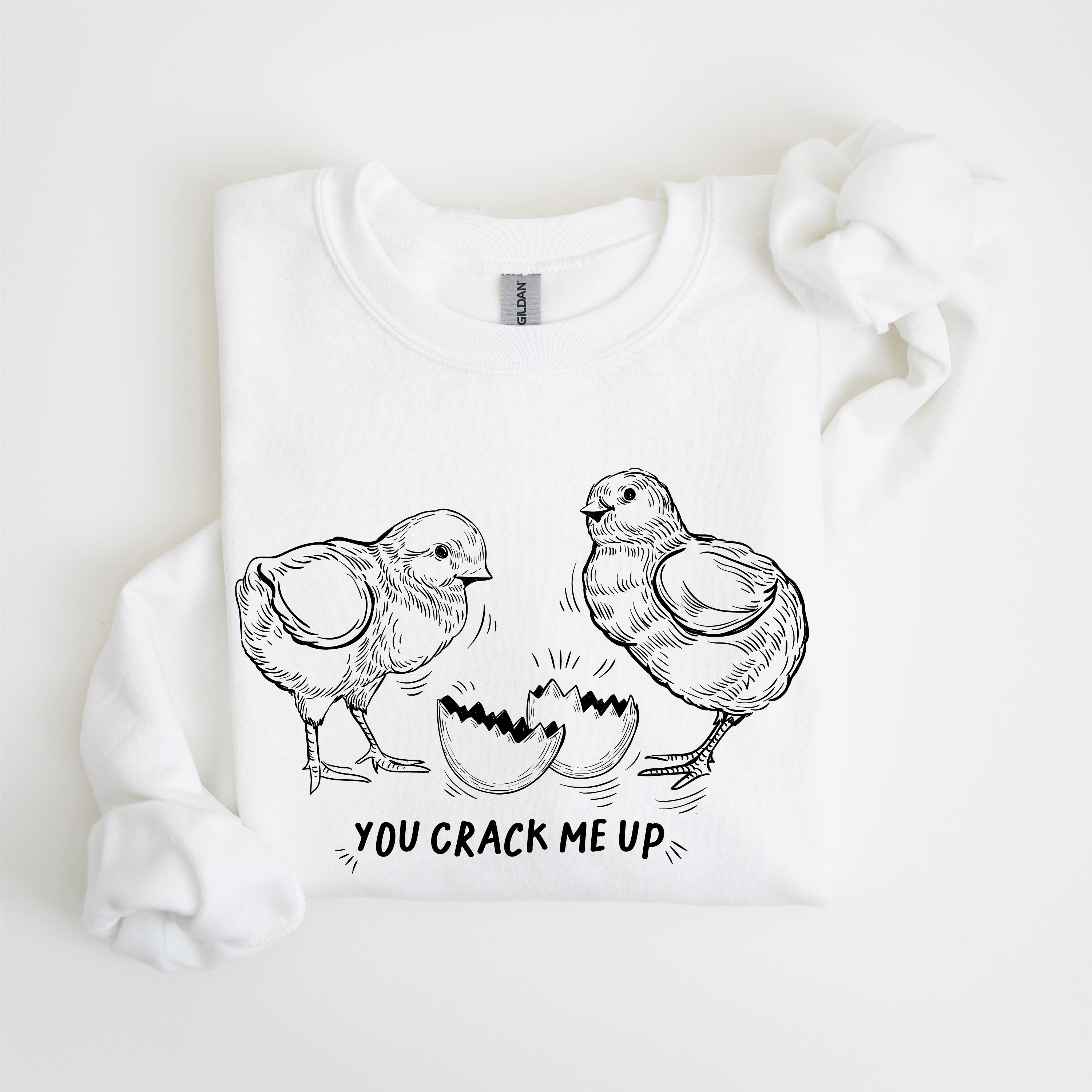 You Crack Me Up - BASIC Fleece Little Mama Shirt Shop LLC