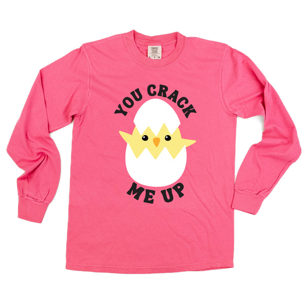 You Crack Me Up - LONG SLEEVE COMFORT COLORS TEE