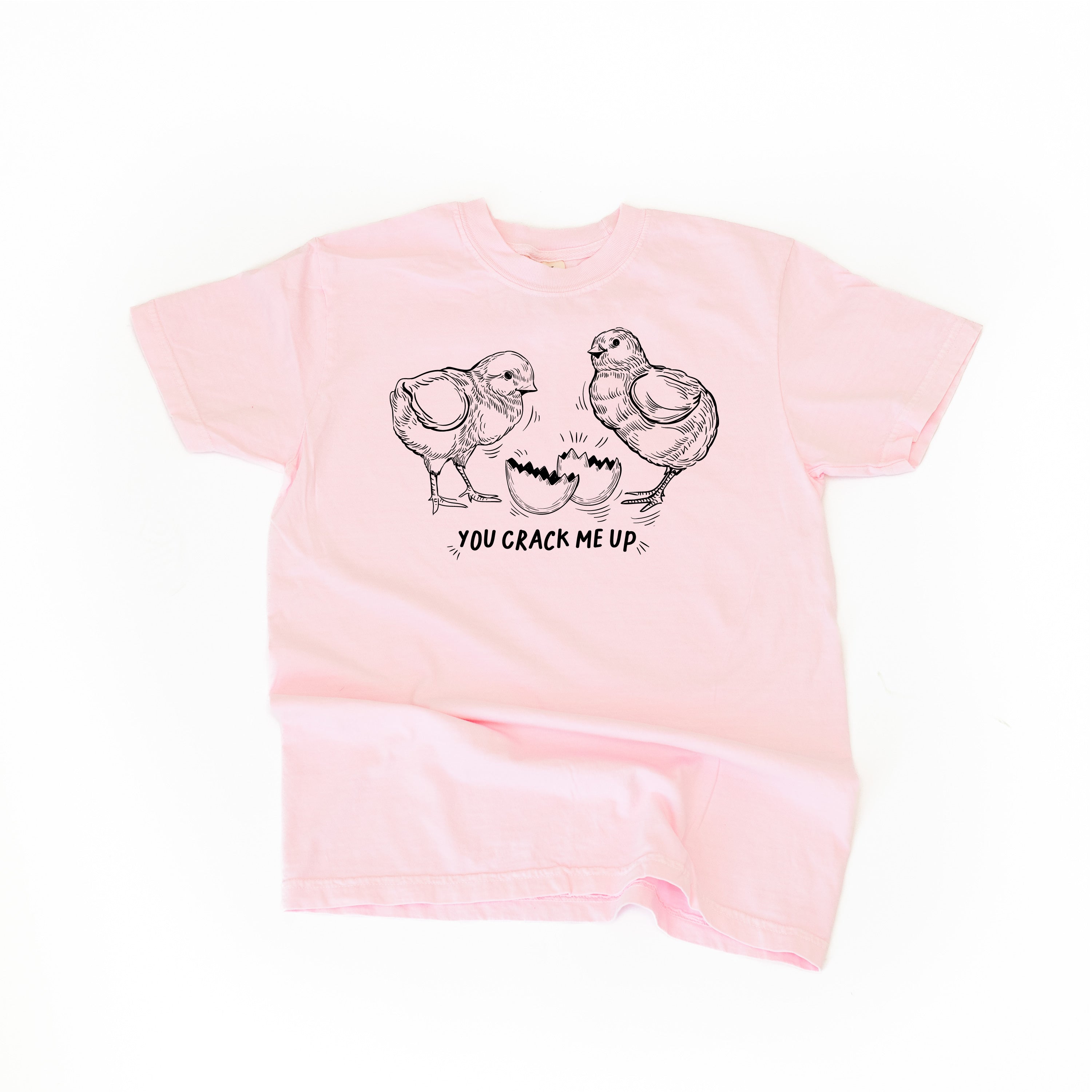 You Crack Me Up - Comfort Colors Tee Little Mama Shirt Shop
