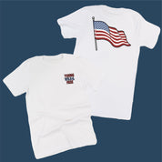 Young Wild & Free - Flag (pf&b) - Unisex Tee Little Mama Shirt Shop