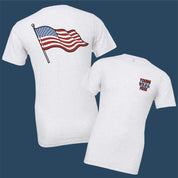Young Wild & Free - Flag (pf&b) - Unisex Tee Little Mama Shirt Shop