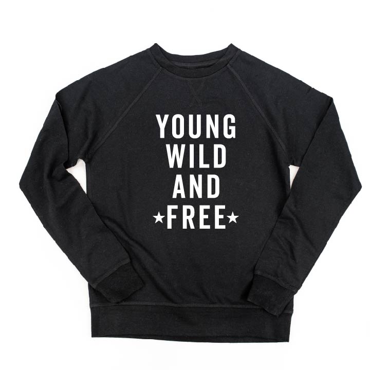 YOUNG WILD AND FREE - Lightweight Pullover Sweater