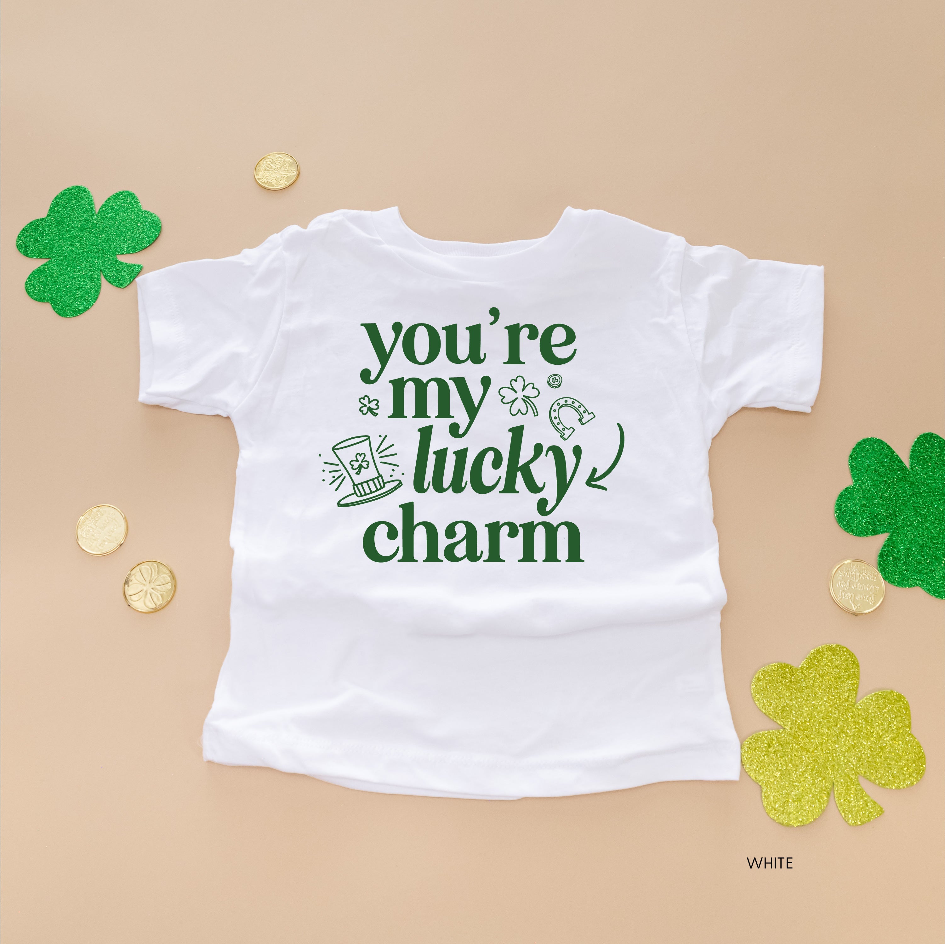 You're My Lucky Charm - Infant Bodysuit/Tee Little Mama Shirt Shop