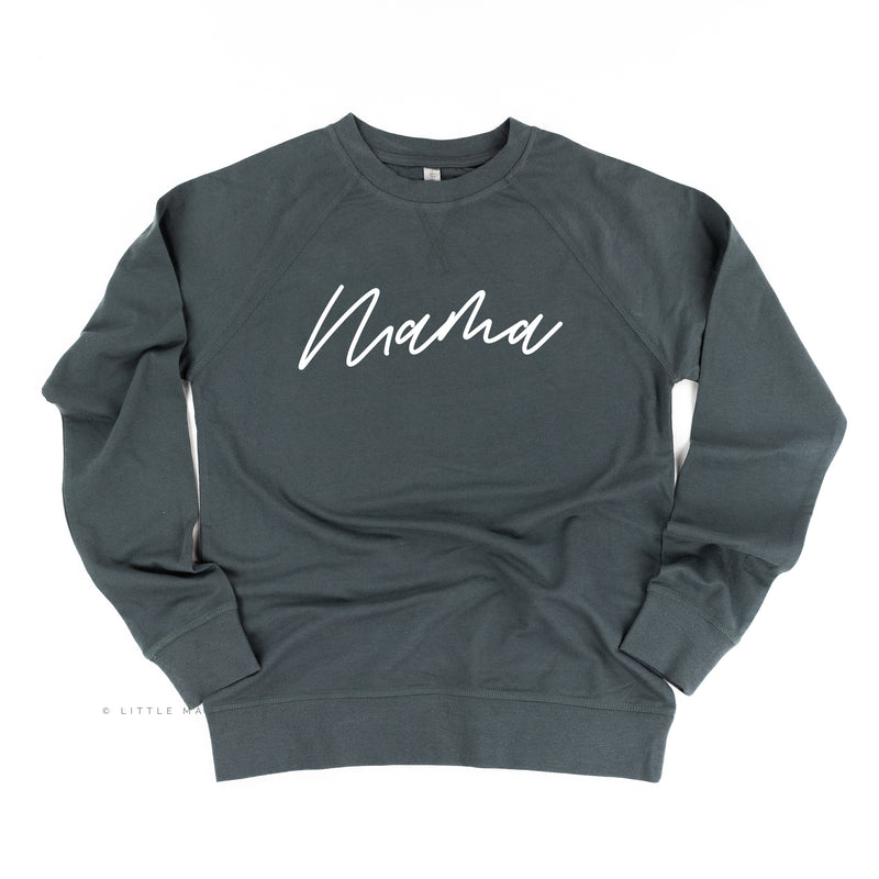 Mama (Cursive) - Basics Collection - Lightweight Pullover Sweater