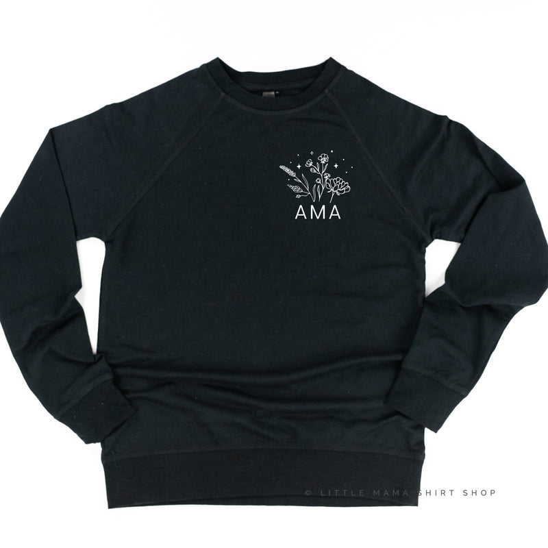 AMA - Bouquet - Pocket Size ﻿- Lightweight Pullover Sweater