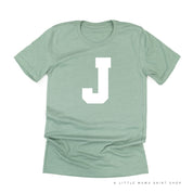 VARSITY INITIALS - Unisex Tee Little Mama Shirt Shop