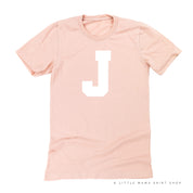 VARSITY INITIALS - Unisex Tee Little Mama Shirt Shop