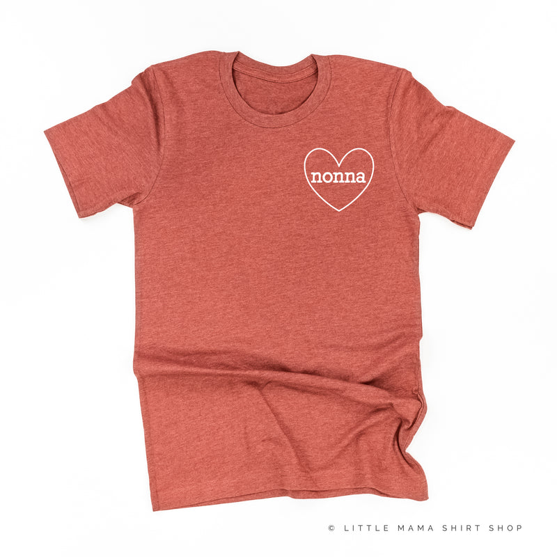 Nonna - Heart Around ﻿- Unisex Tee