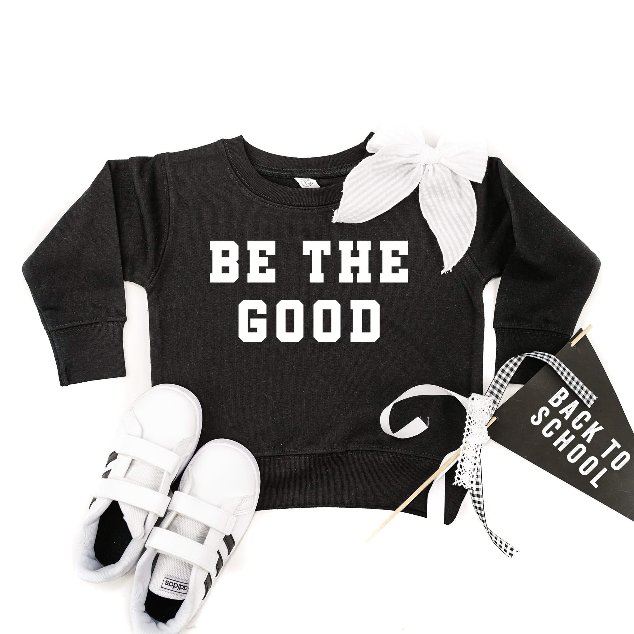 Be The Good - Varsity - Child Sweater Little Mama Shirt Shop