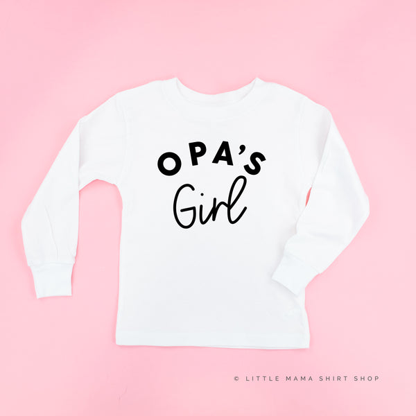 Opa's Girl - Long Sleeve Child Shirt