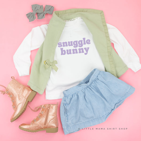 SNUGGLE BUNNY - Long Sleeve Child Shirt