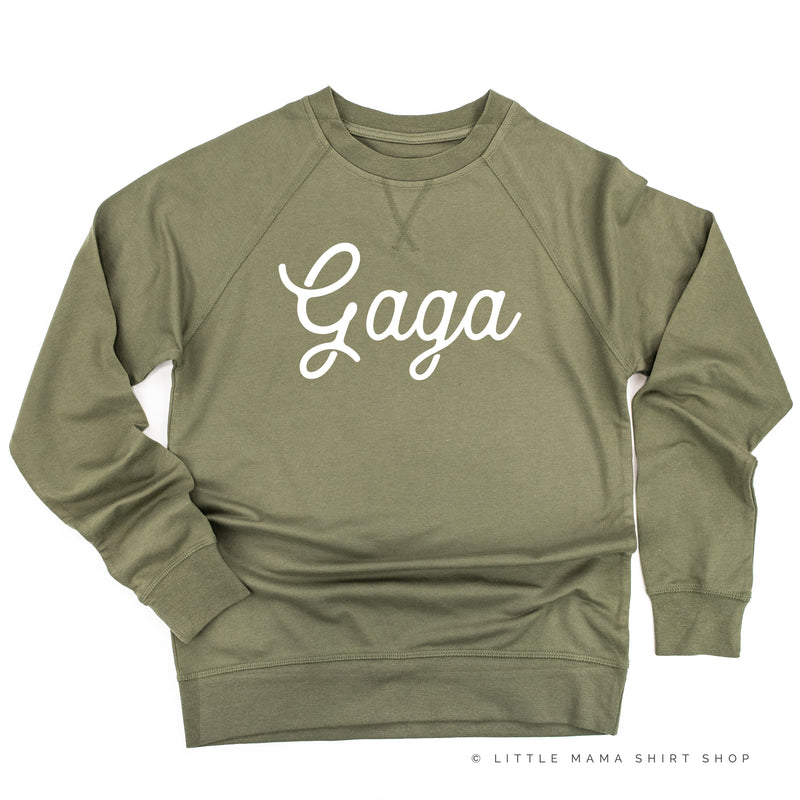 Gaga - Script ﻿- Lightweight Pullover Sweater