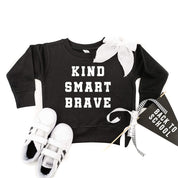 Kind Smart Brave - Varsity - Child Sweater Little Mama Shirt Shop