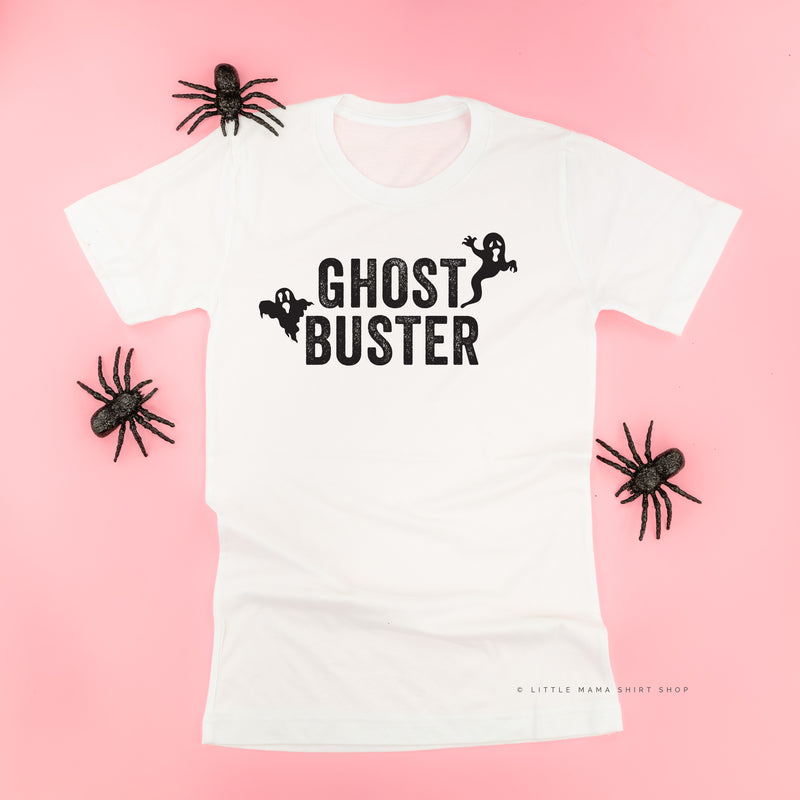 Who Ya Gonna Call? (On Back) - Ghost Buster (On Front) - Unisex Tee