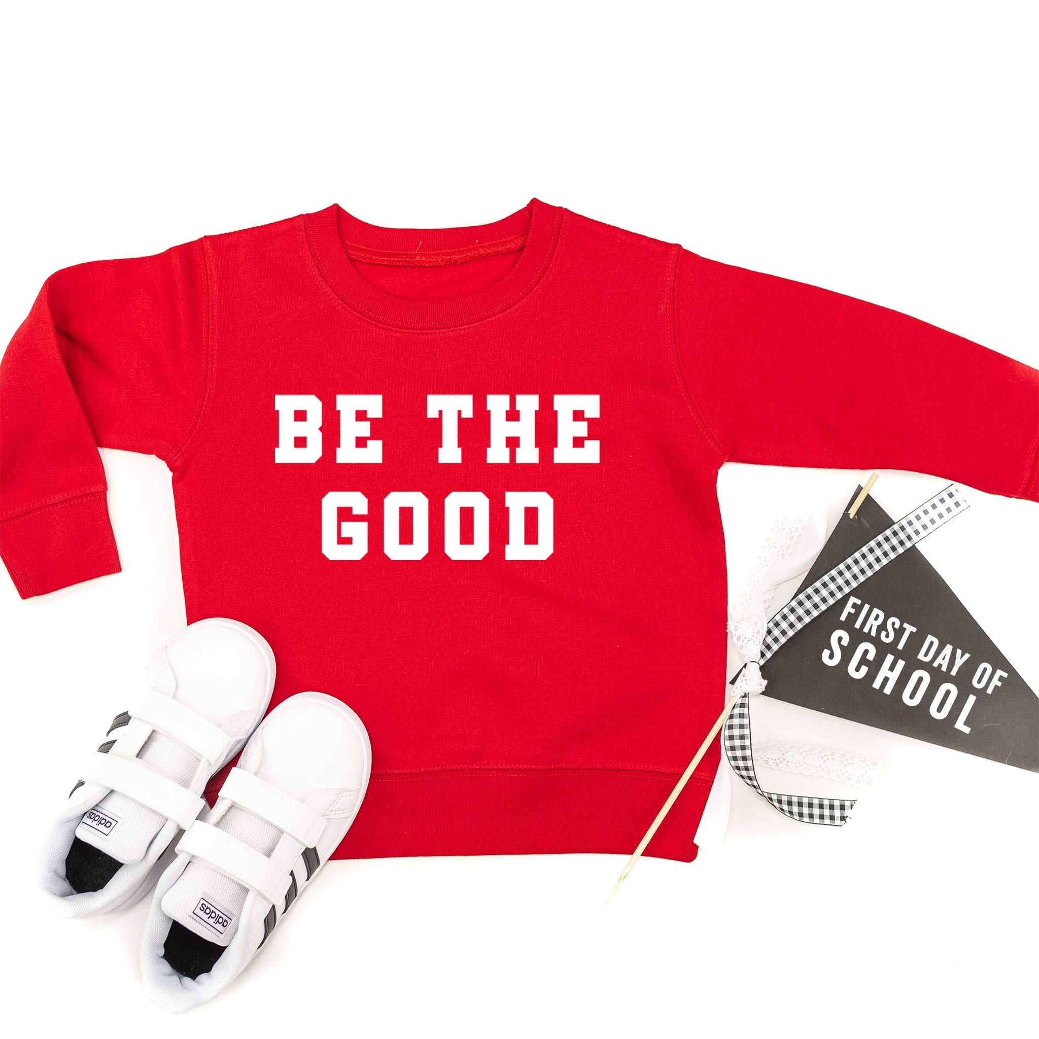Be The Good - Varsity - Child Sweater Little Mama Shirt Shop