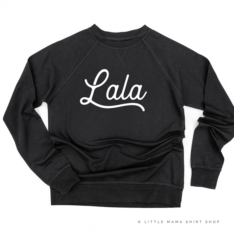 Lala - Script ﻿- Lightweight Pullover Sweater