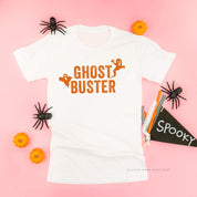 Who Ya Gonna Call? (On Back) - Ghost Buster (On Front) - Unisex Tee Little Mama Shirt Shop