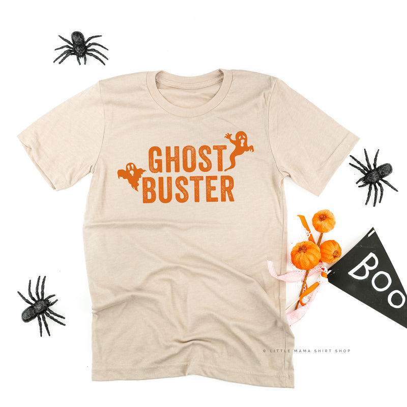 Who Ya Gonna Call? (On Back) - Ghost Buster (On Front) - Unisex Tee