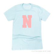 VARSITY INITIALS - Unisex Tee Little Mama Shirt Shop