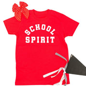 School Spirit - Short Sleeve Child Shirt Little Mama Shirt Shop