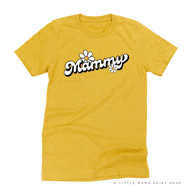 DAISY - MAMMY - w/ Full Daisy on Back - Unisex Tee