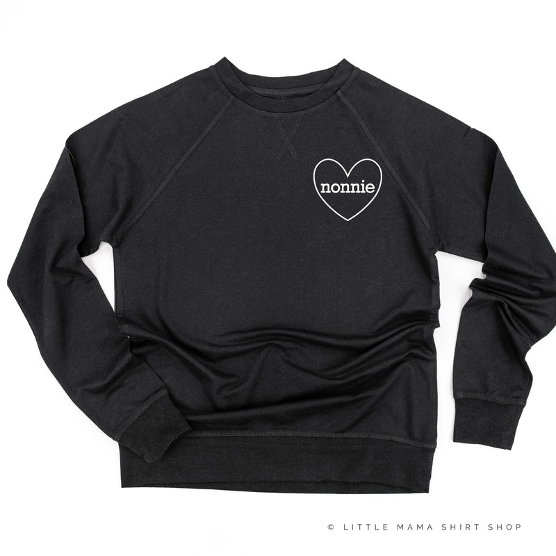 Nonnie - Heart Around ﻿- Lightweight Pullover Sweater