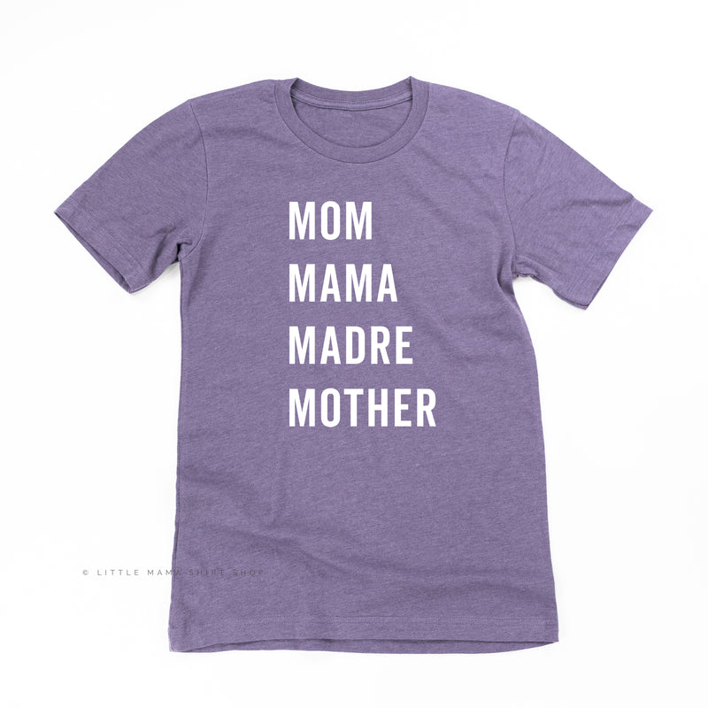 Mom Mama Madre Mother - Basics Collection - Unisex Tee