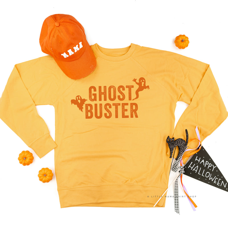 Who Ya Gonna Call? (On Back) - Ghost Buster (On Front) - Lightweight Pullover Sweater