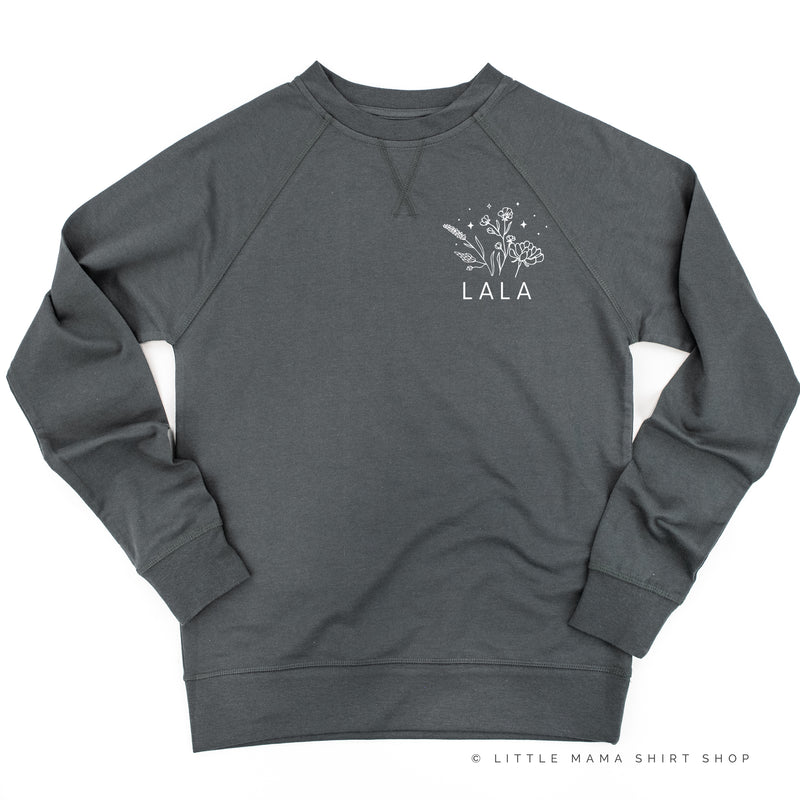 LALA - Bouquet - Pocket Size ﻿- Lightweight Pullover Sweater