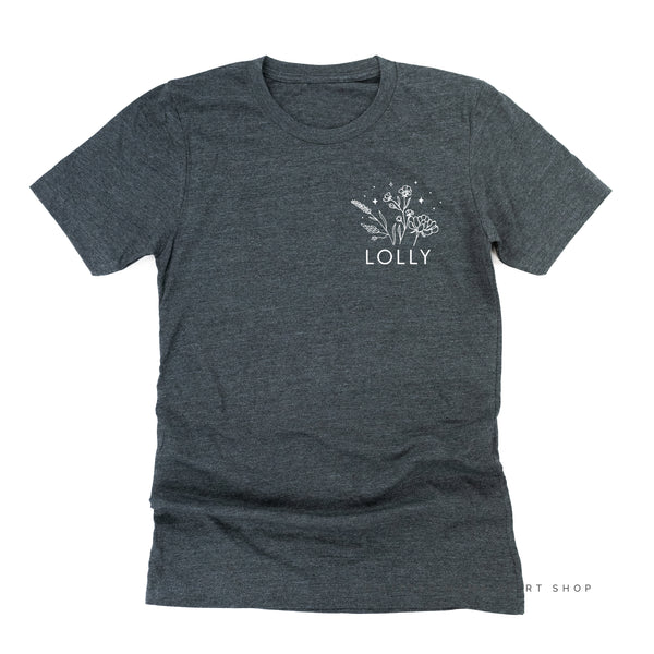LOLLY - Bouquet - Pocket Size ﻿- Unisex Tee