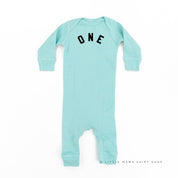 Birthday Number - One - Block Font - Baby Sleeper