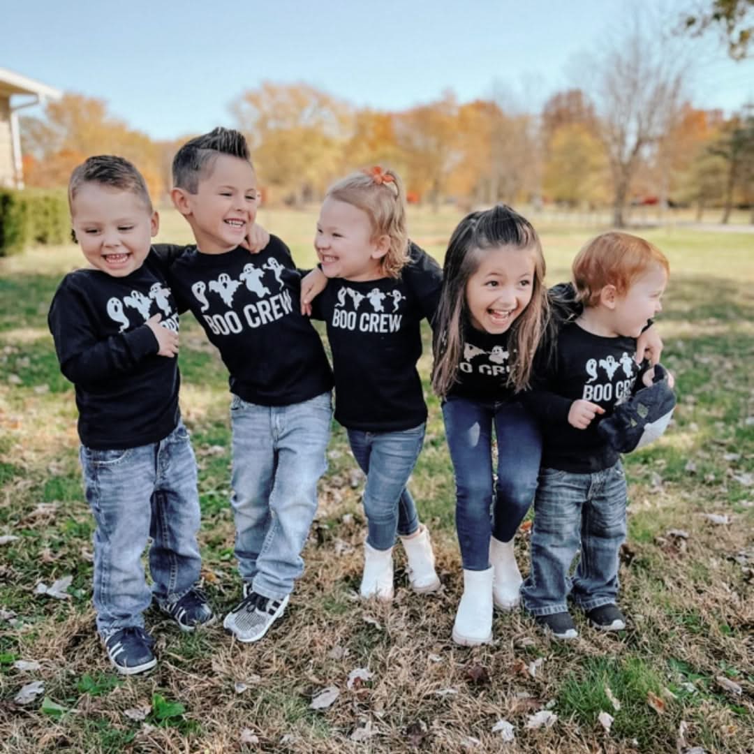 Boo Crew - Long Sleeve Child Shirt Little Mama Shirt Shop