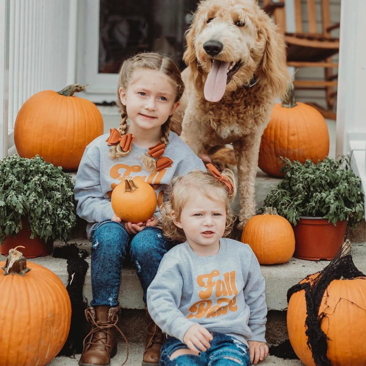 Fall Babe - Child Sweater Little Mama Shirt Shop