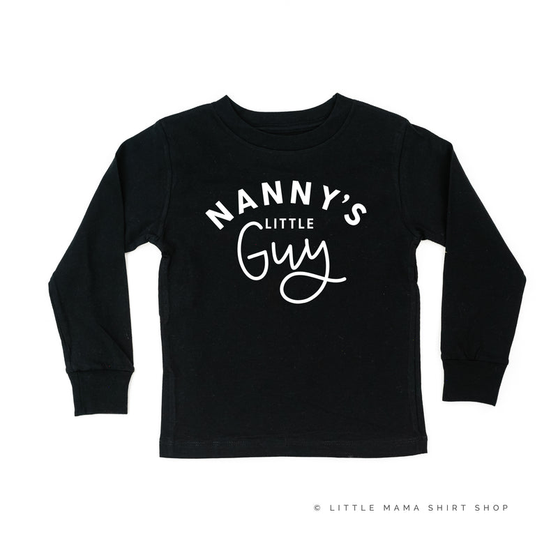 Nanny's Little Guy - Long Sleeve Child Shirt
