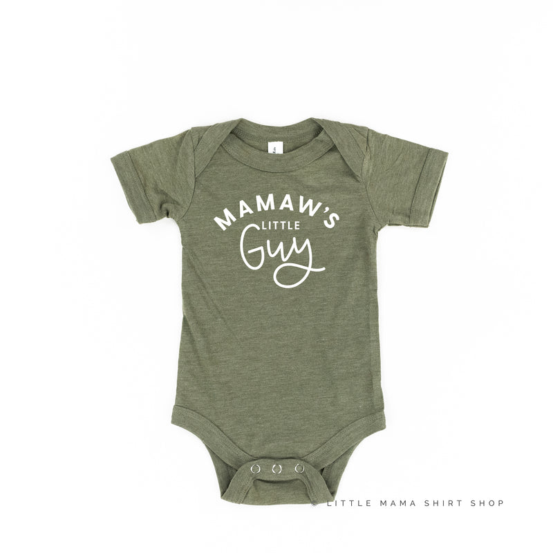 Mamaw's Little Guy - Short Sleeve Child Shirt