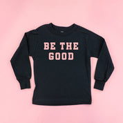 Be The Good - Varsity - Long Sleeve Child Shirt Little Mama Shirt Shop