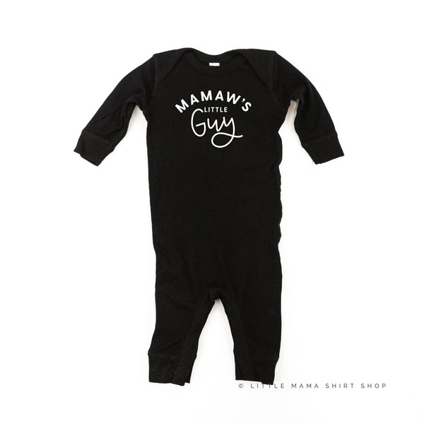 Mamaw's Little Guy - One Piece Baby Sleeper