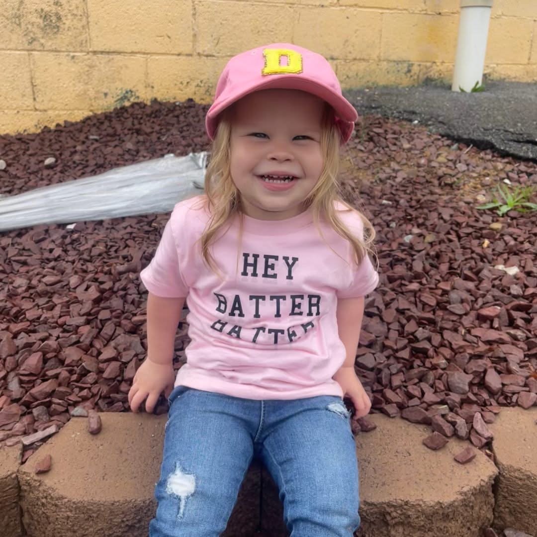 Hey Batter Batter - Child Shirt Little Mama Shirt Shop