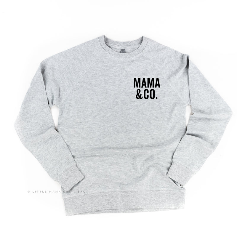 Mama & Co. - Basics Collection - Original Design - Lightweight Pullover Sweater
