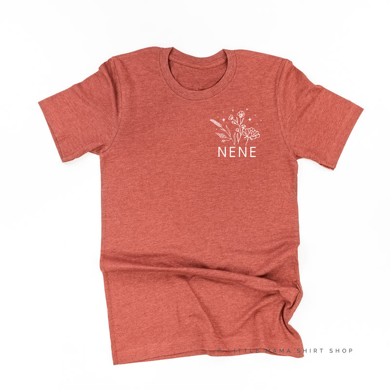 NENE - Bouquet - Pocket Size ﻿- Unisex Tee