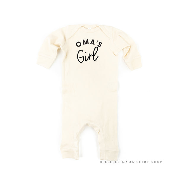 Oma's Girl - One Piece Baby Sleeper