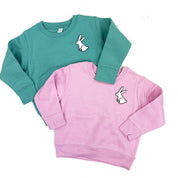 Springtime Bunny - Limited Edition Patch - Child Sweater Little Mama Shirt Shop