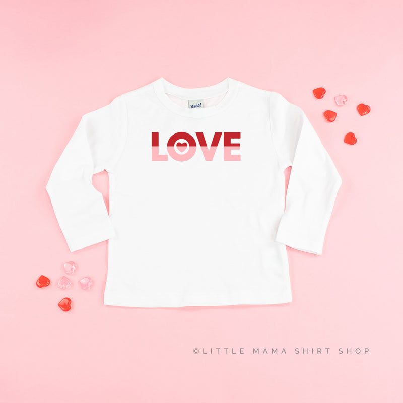 Love - Two Tone - Child LONG SLEEVE Tee