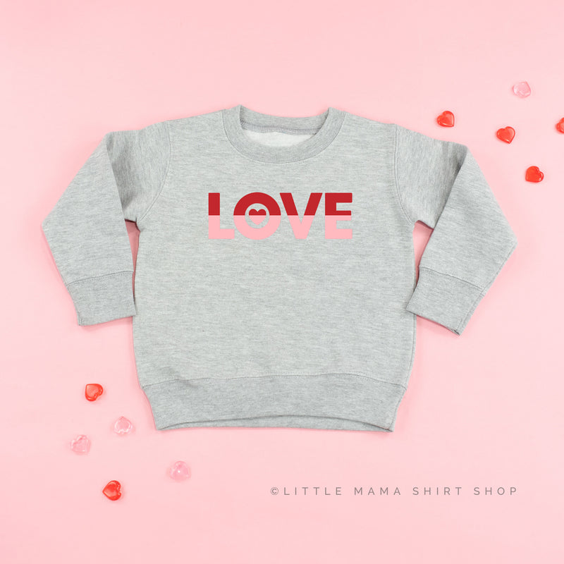 Love - Two Tone - Child Sweater