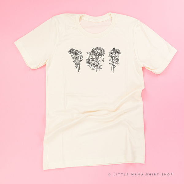 PomchickGift Flower T-Shirt