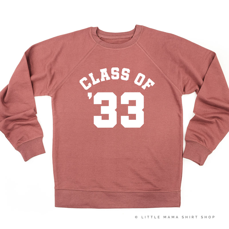 CLASS OF '33 - Lightweight Pullover Sweater