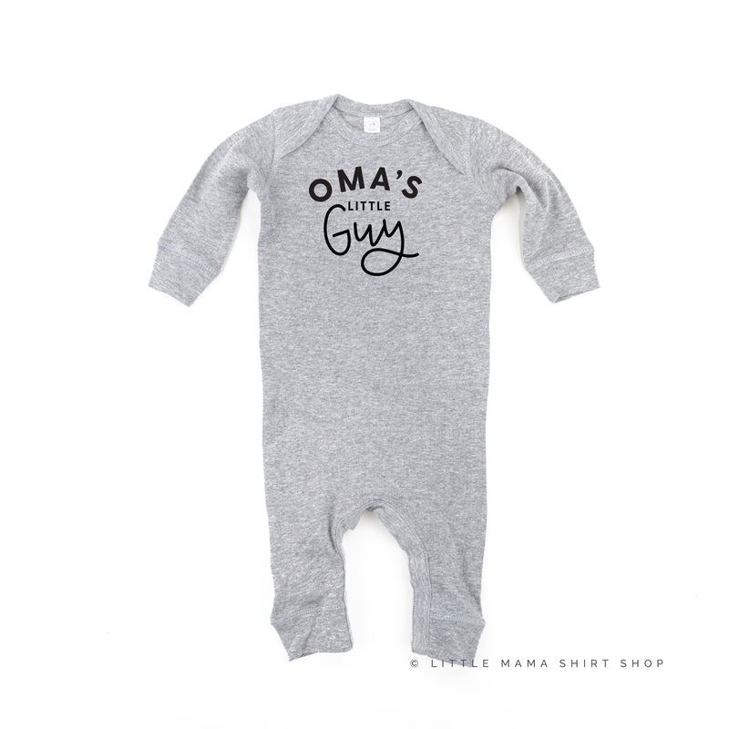 Oma's Little Guy - One Piece Baby Sleeper