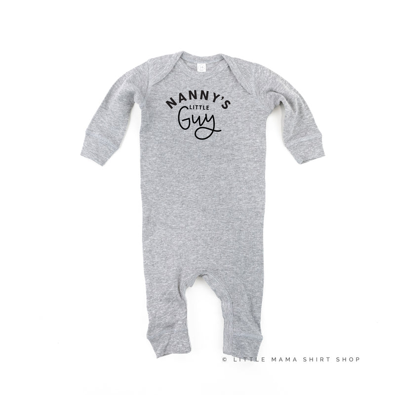 Nanny's Little Guy - One Piece Baby Sleeper