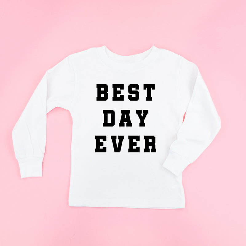 Best Day Ever - Varsity - Long Sleeve Child Shirt